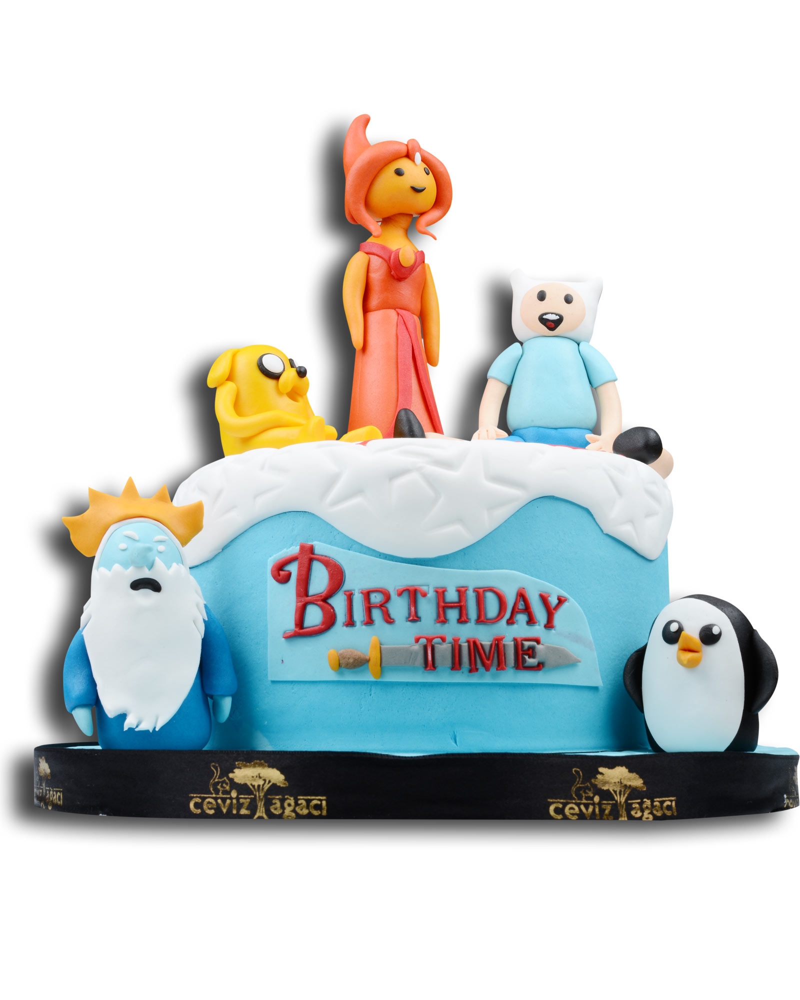 Adventure Time Doğum Günü Pastası  1