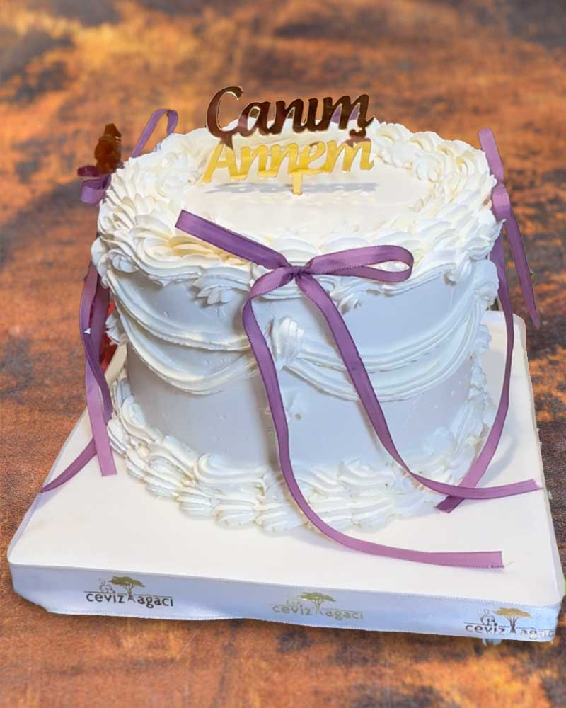 Anneler Günü Özel Pasta Canım Annem  1