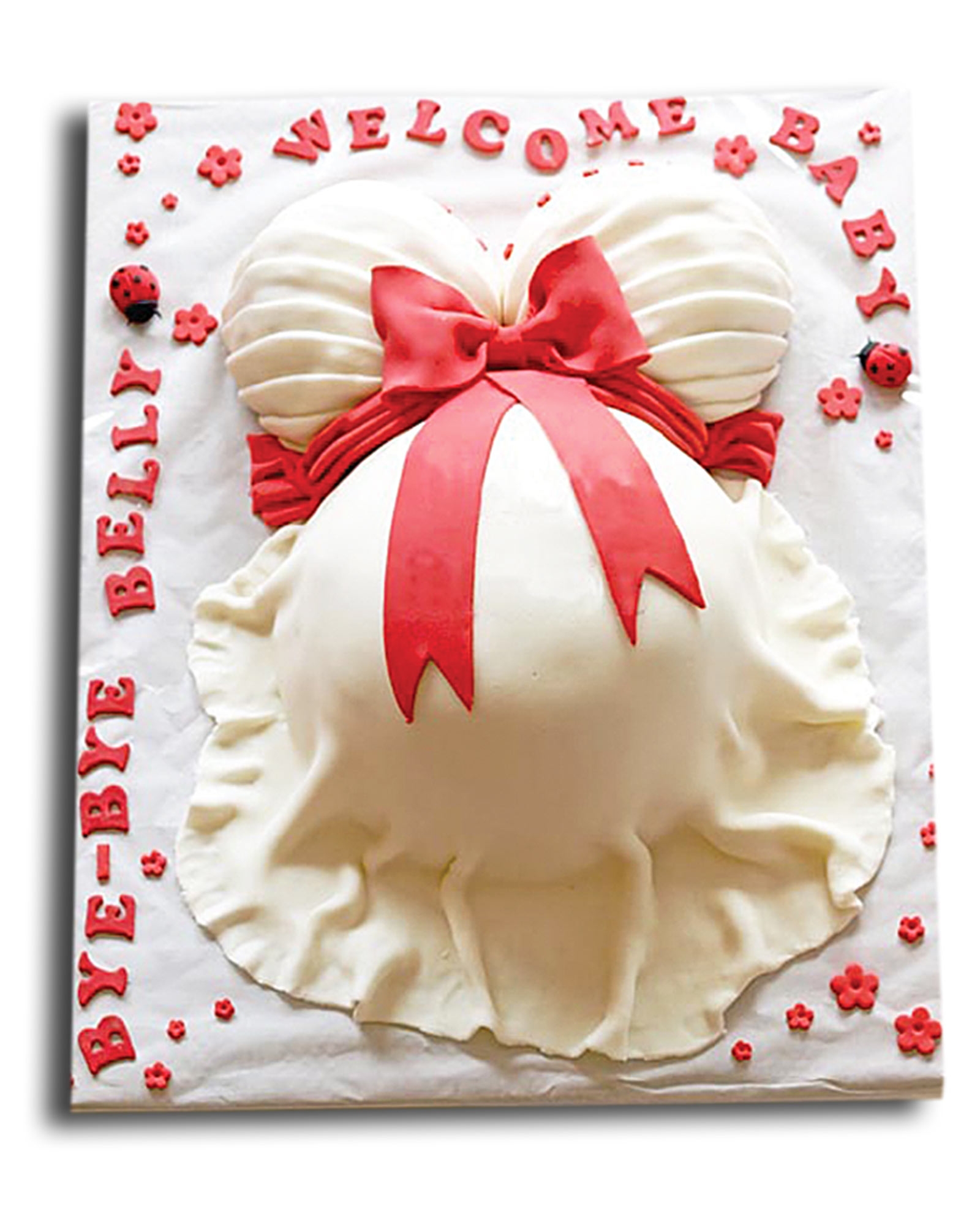 Baby Shower Karnı Burnunda Pasta
