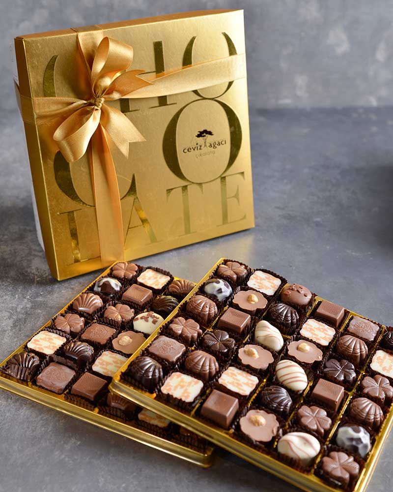72'li Karışık Special Çikolata (1080 gr) - Ceviz Ağacı
