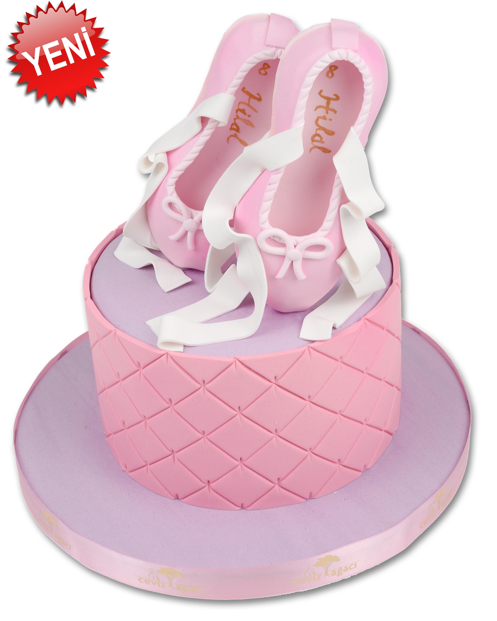 Balerin Ayakkabısı Doğum Günü Pastası