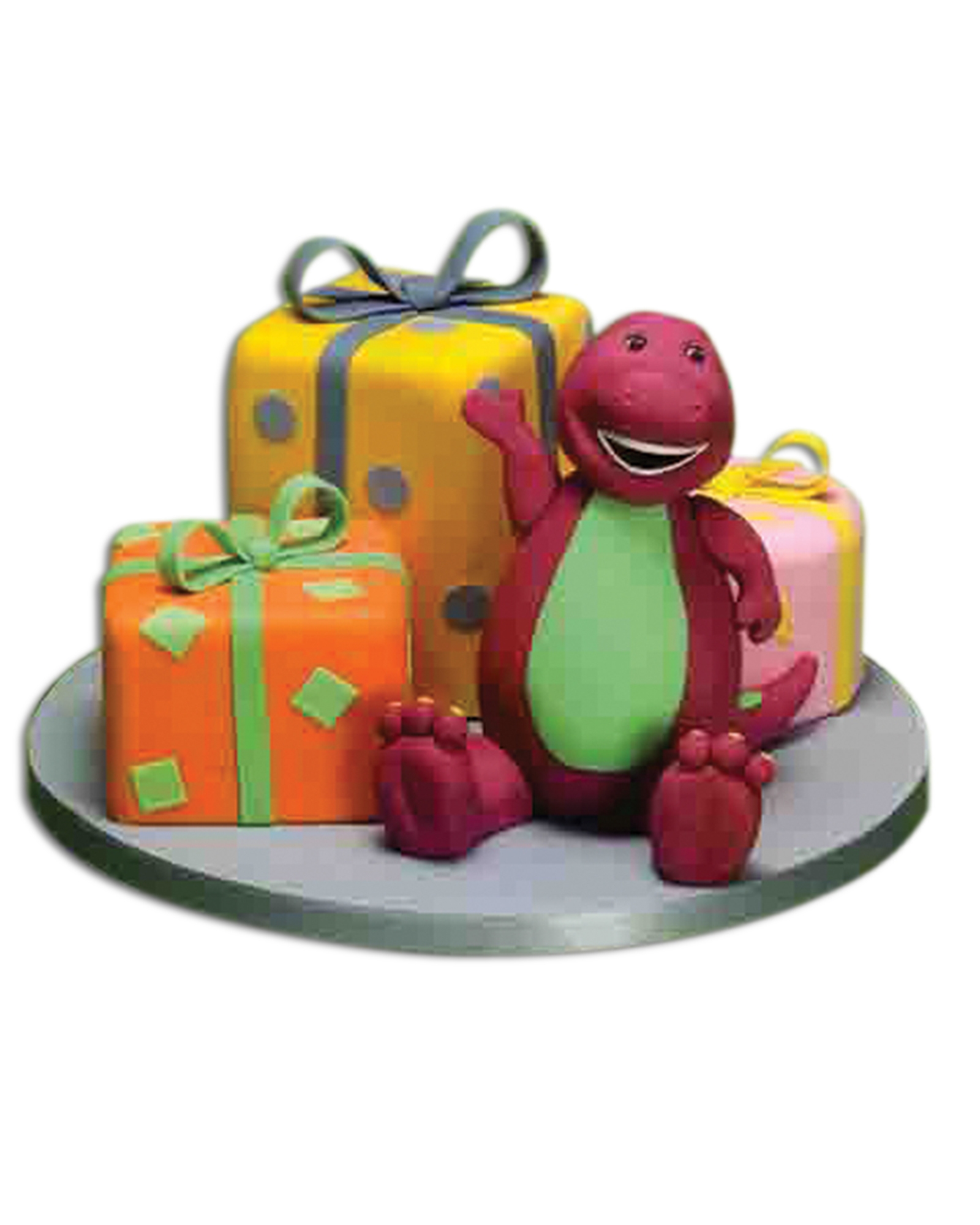 Barney Doğum Günü Pastası