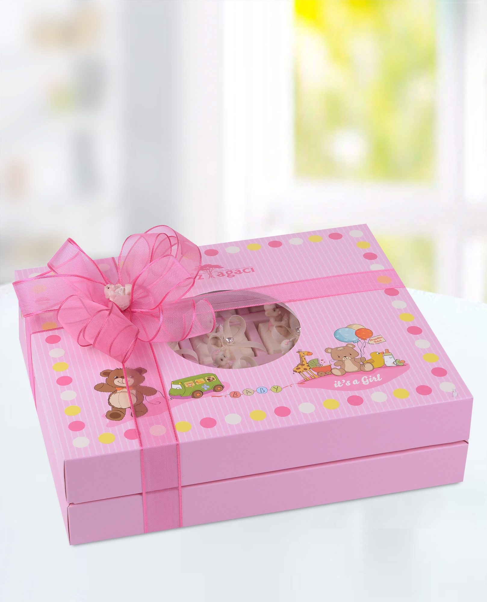 Bebek Figürlü Çikolata Kutusu