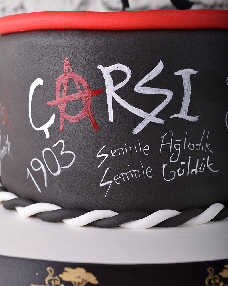 BJK Taraftar Doğum Günü Pastası  2