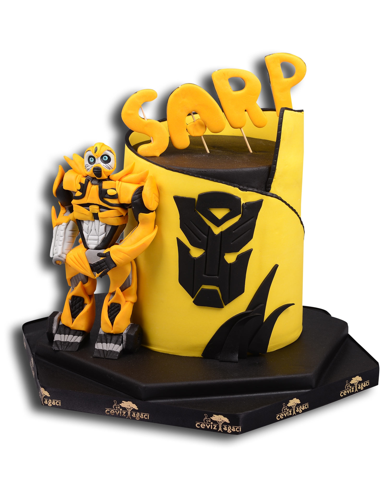 Bumble Bee Doğum Günü Pastası