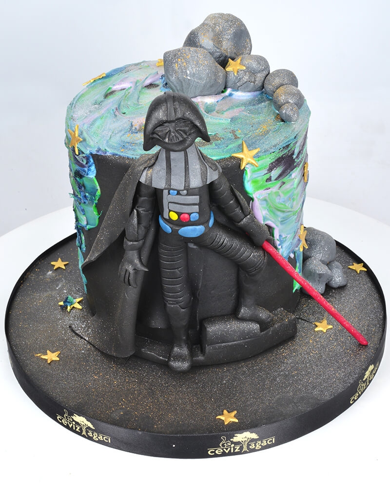 Dart Vader Star Wars Doğum Günü Pastası