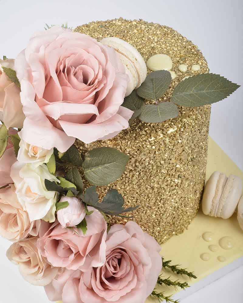 Gold Milano Doğum Günü Pastası  1