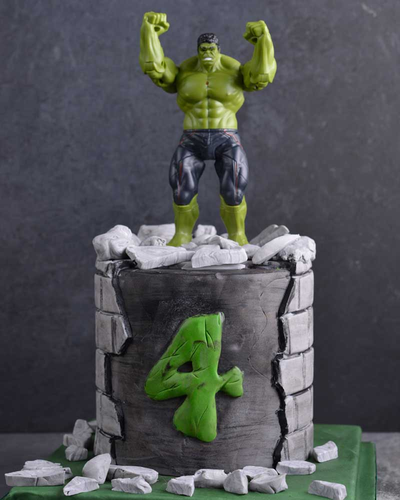 Hulk 2 Doğum Günü Pastası  1