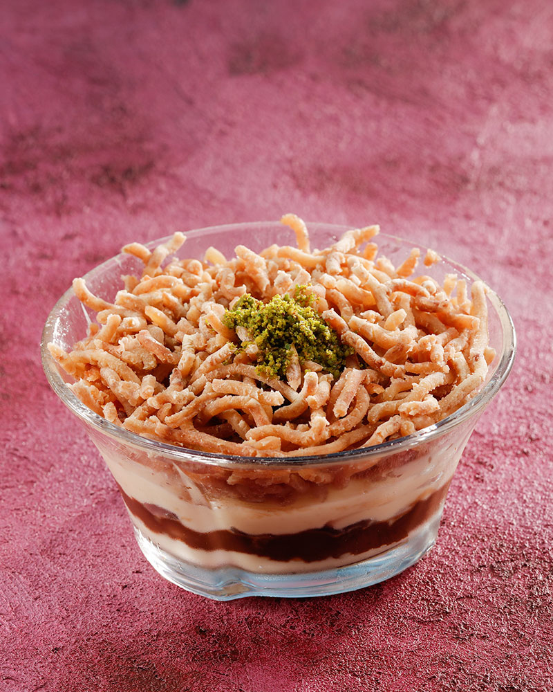 Kaşık Pasta Kestaneli