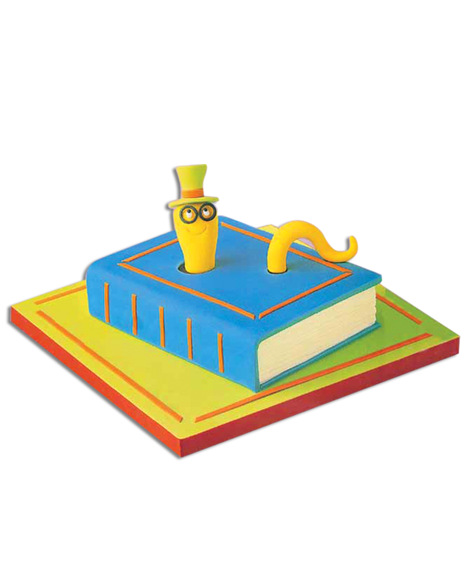 Kitap Kurdu Doğum Günü Pastası