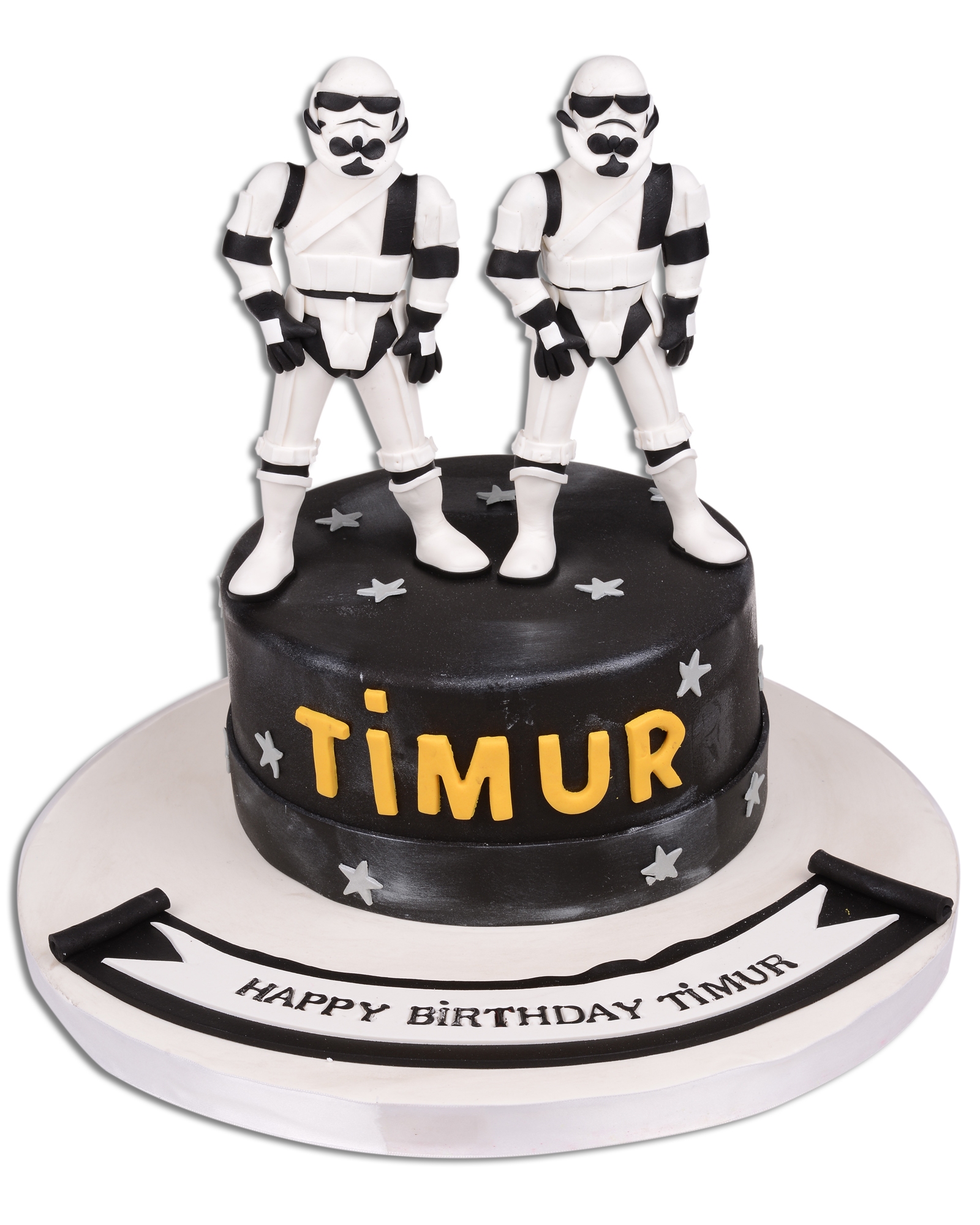 Klon Askerleri Star Wars Doğum Günü Pastası