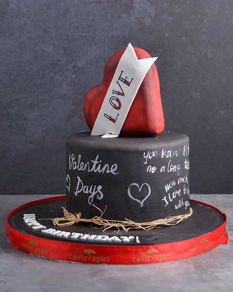 Love 2 Doğum Günü Pastası  1