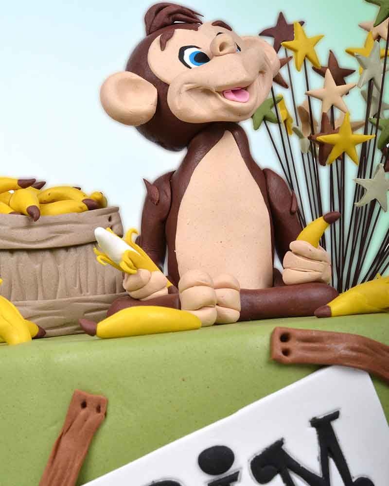 Maymun Tim Doğum Günü Pastası  1