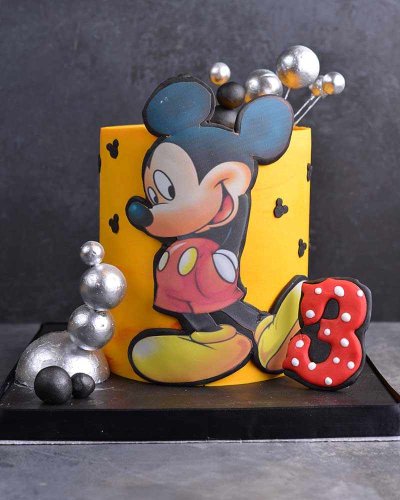 Mickey Mouse Doğum Günü Pastası  1