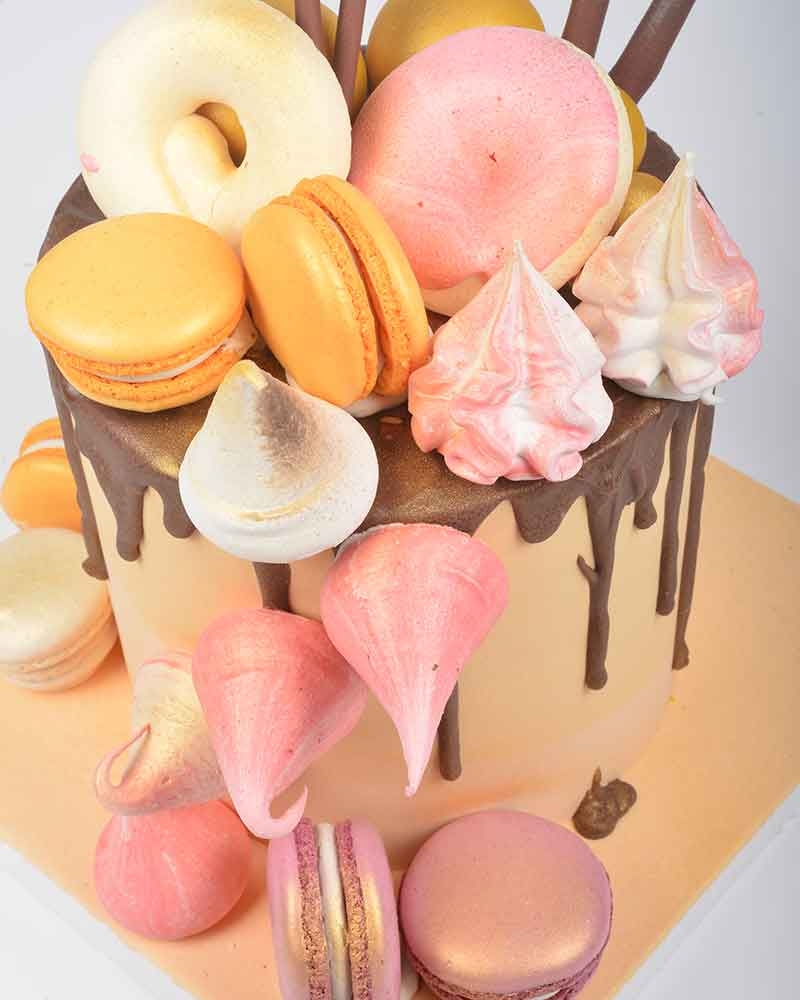 Milano Marshmallow Doğum Günü Pastası  1