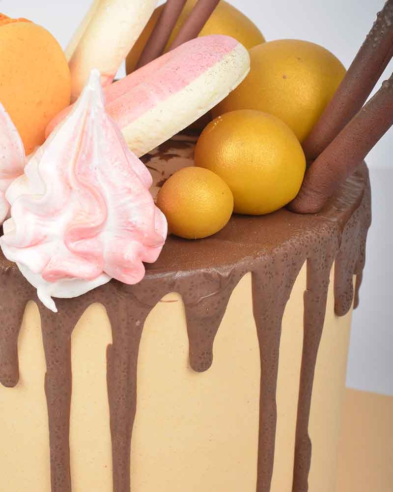 Milano Marshmallow Doğum Günü Pastası  3