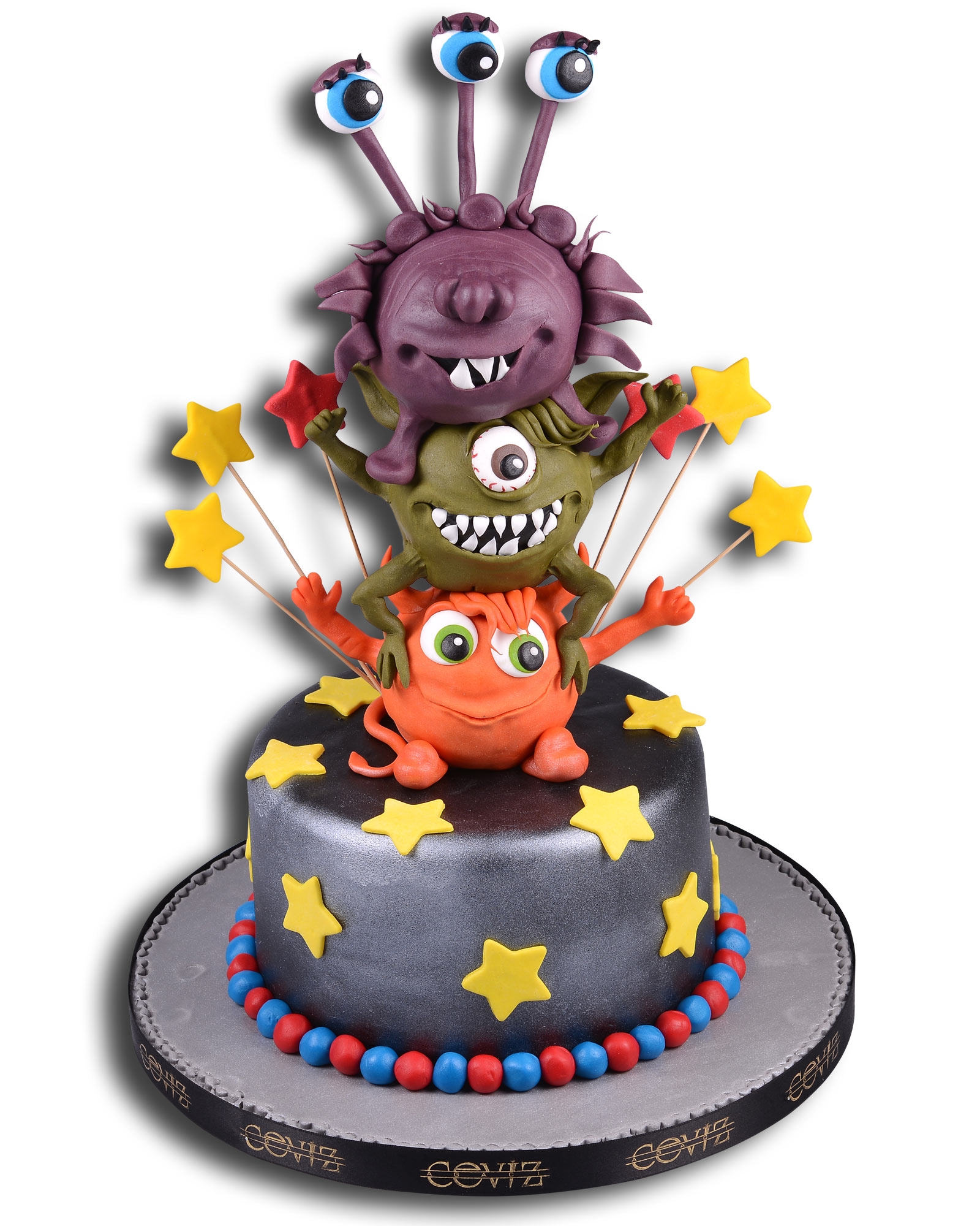 Monsters Doğum Günü Pastası