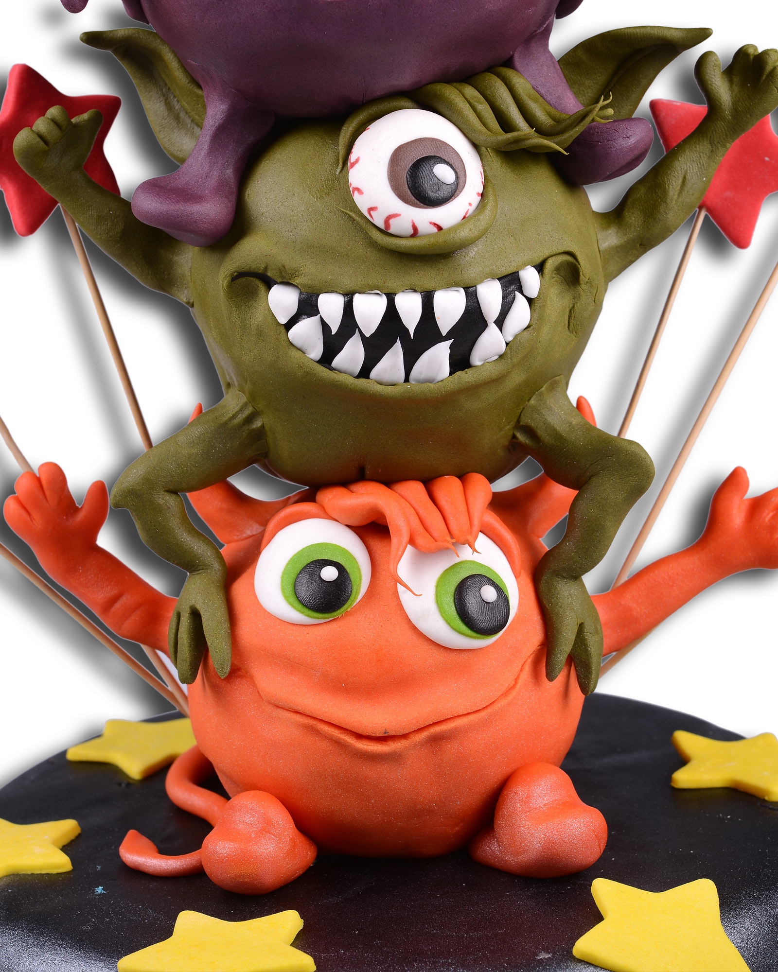 Monsters Doğum Günü Pastası  1