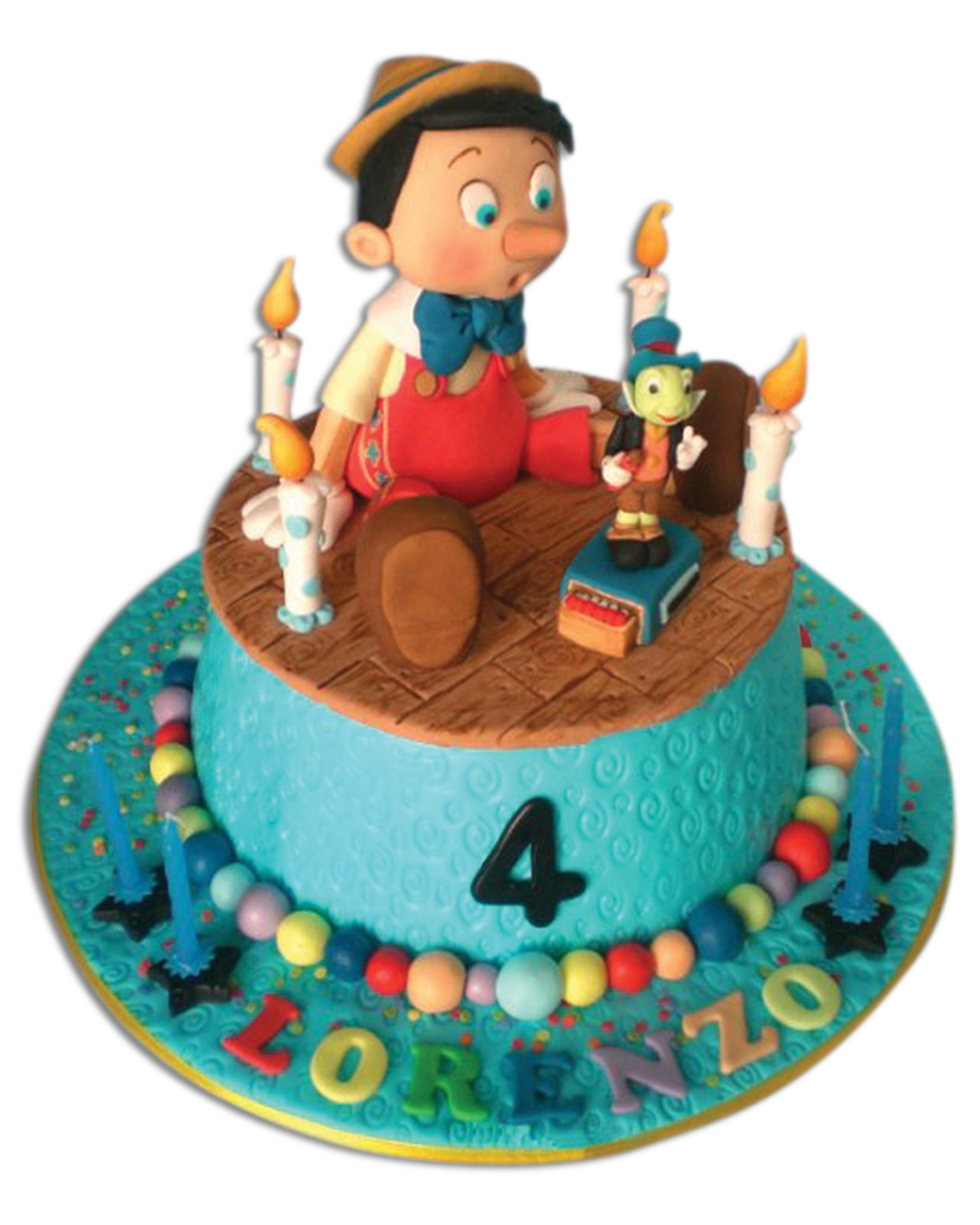 Pinokyo Doğum Günü Pastası