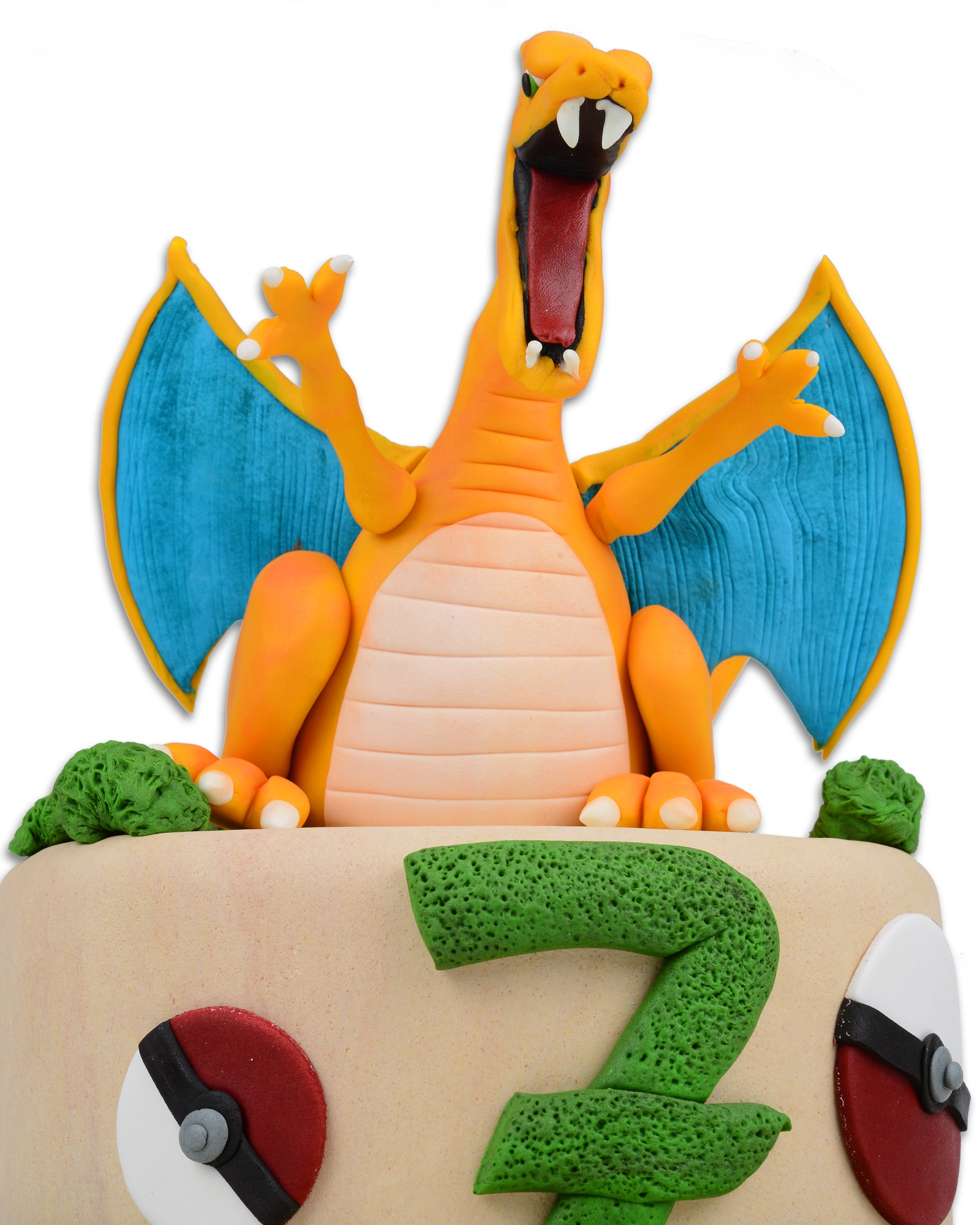 Pokemon Go Charizard Doğum Günü Pastası  1