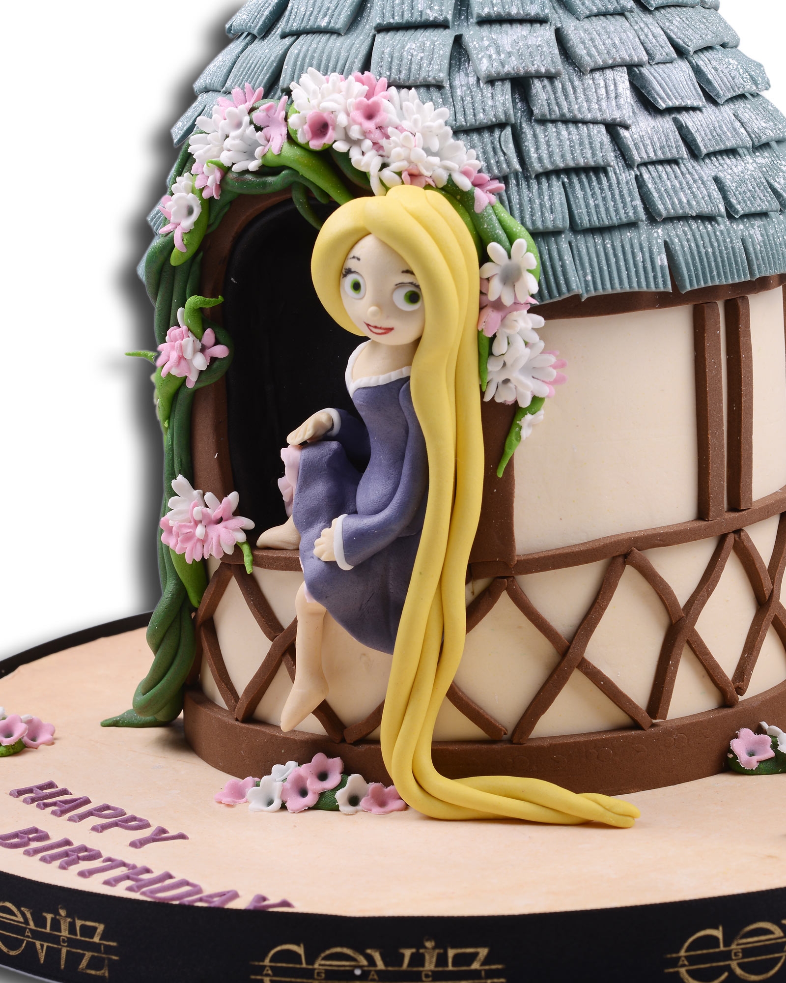 Rapunzel Doğum Günü Pastası  2