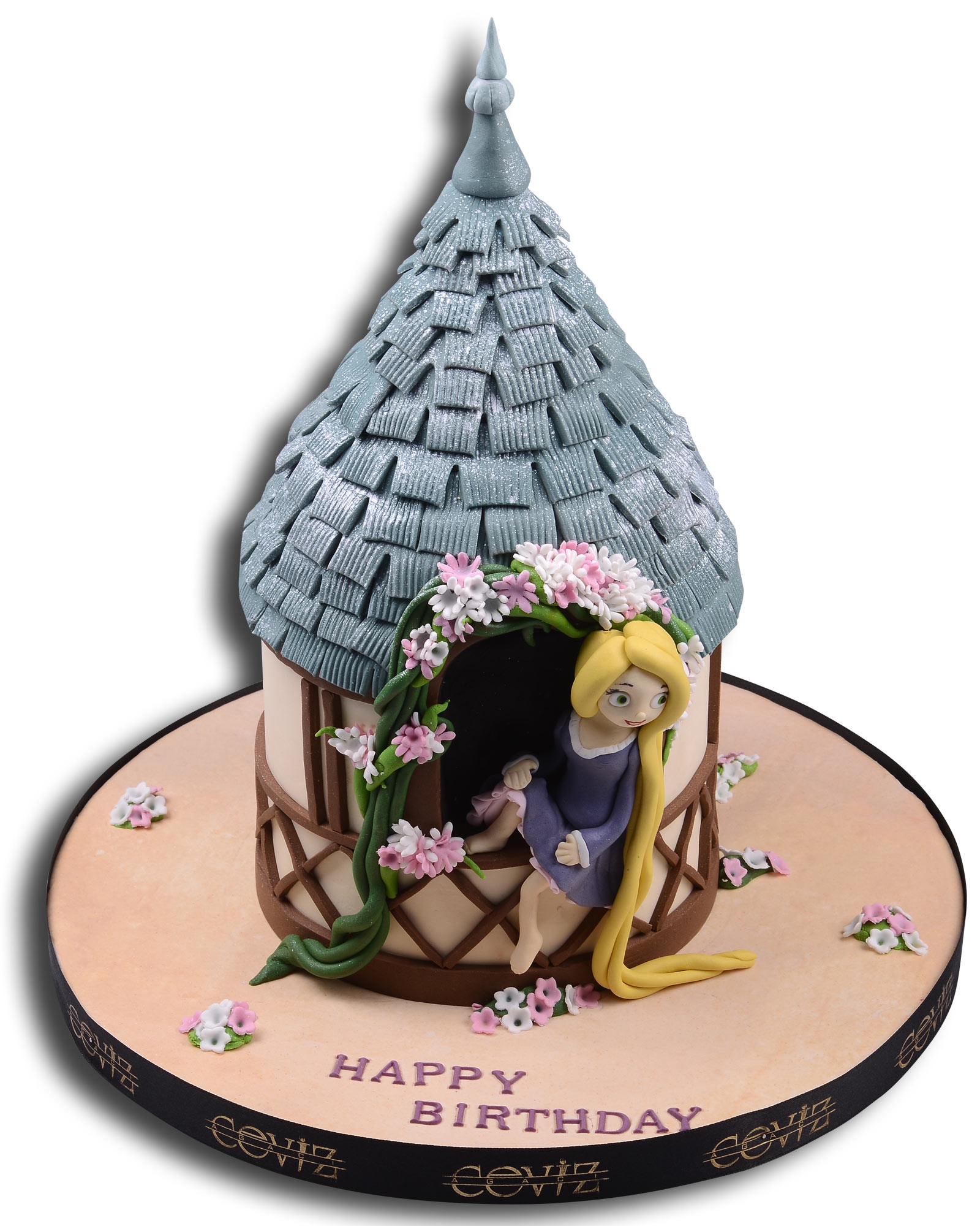 Rapunzel Doğum Günü Pastası