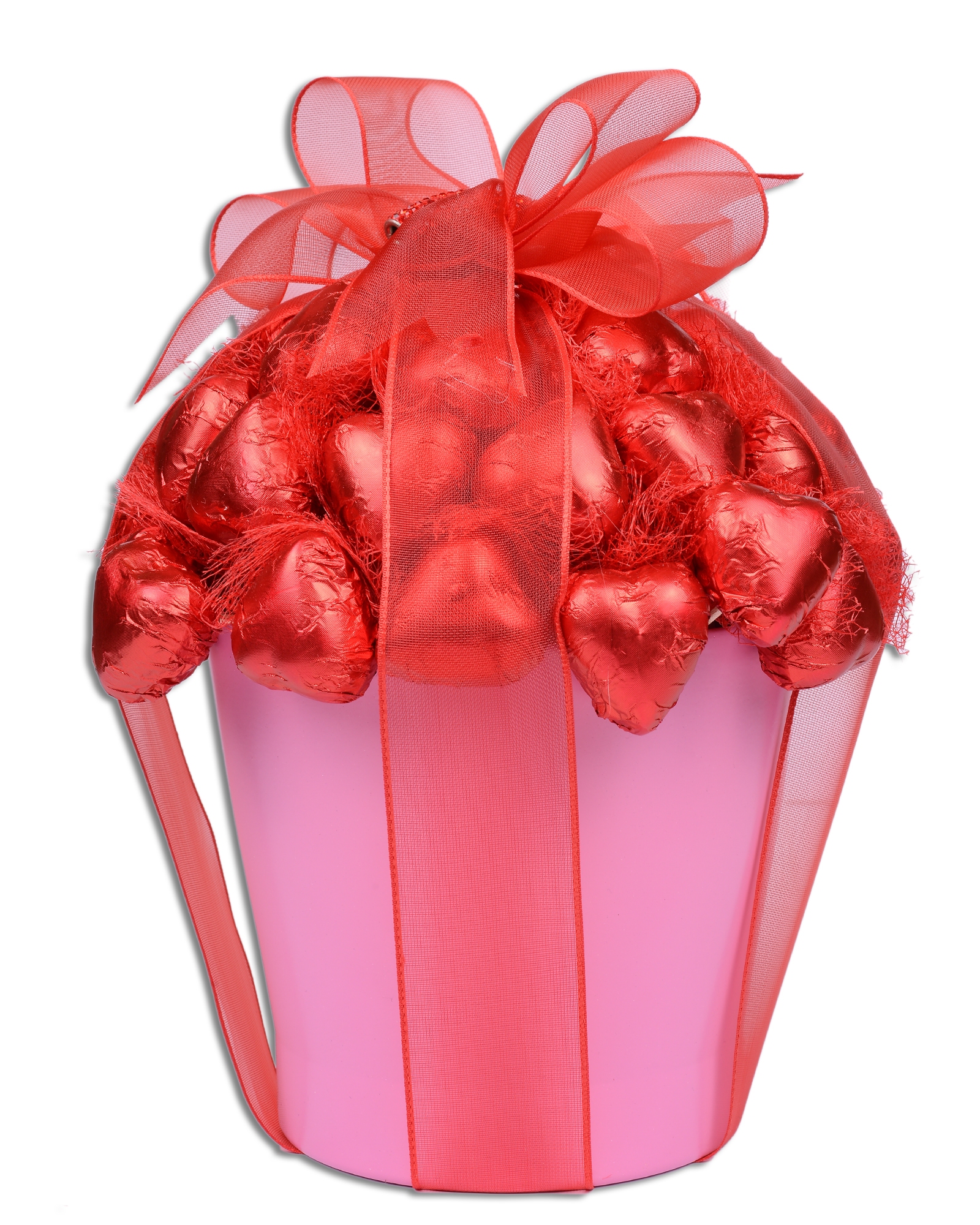 Rengarenk Sevgiliye Çikolata Sepeti  2