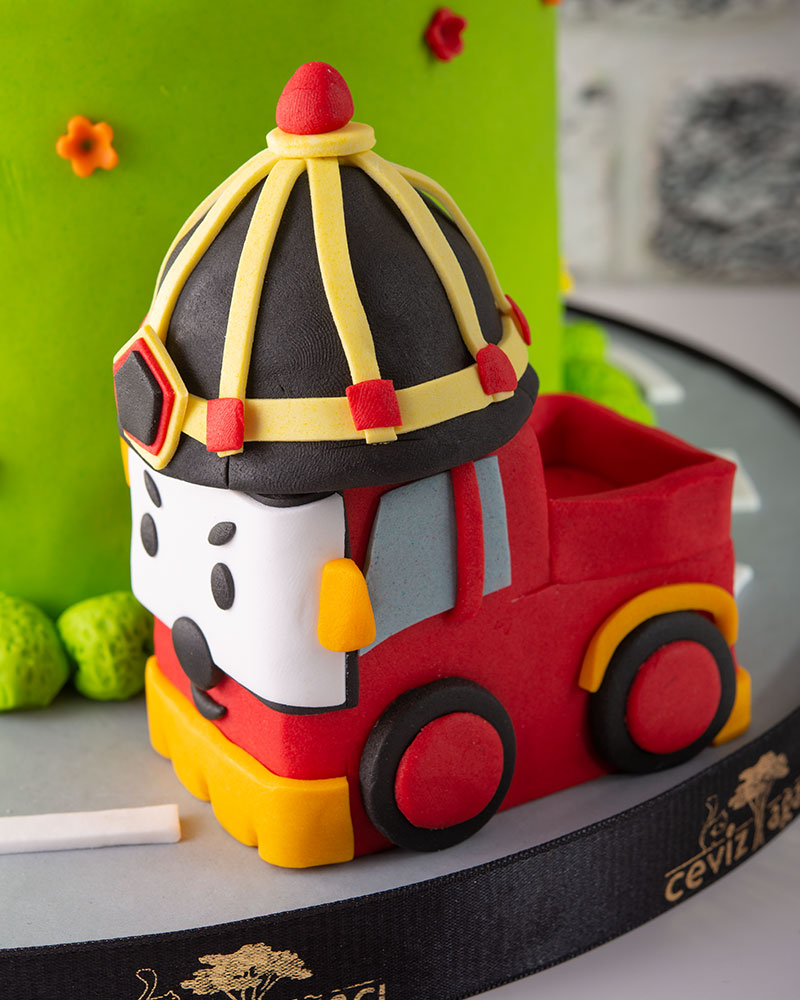 Robocar Poli Doğum Günü Pastası  2