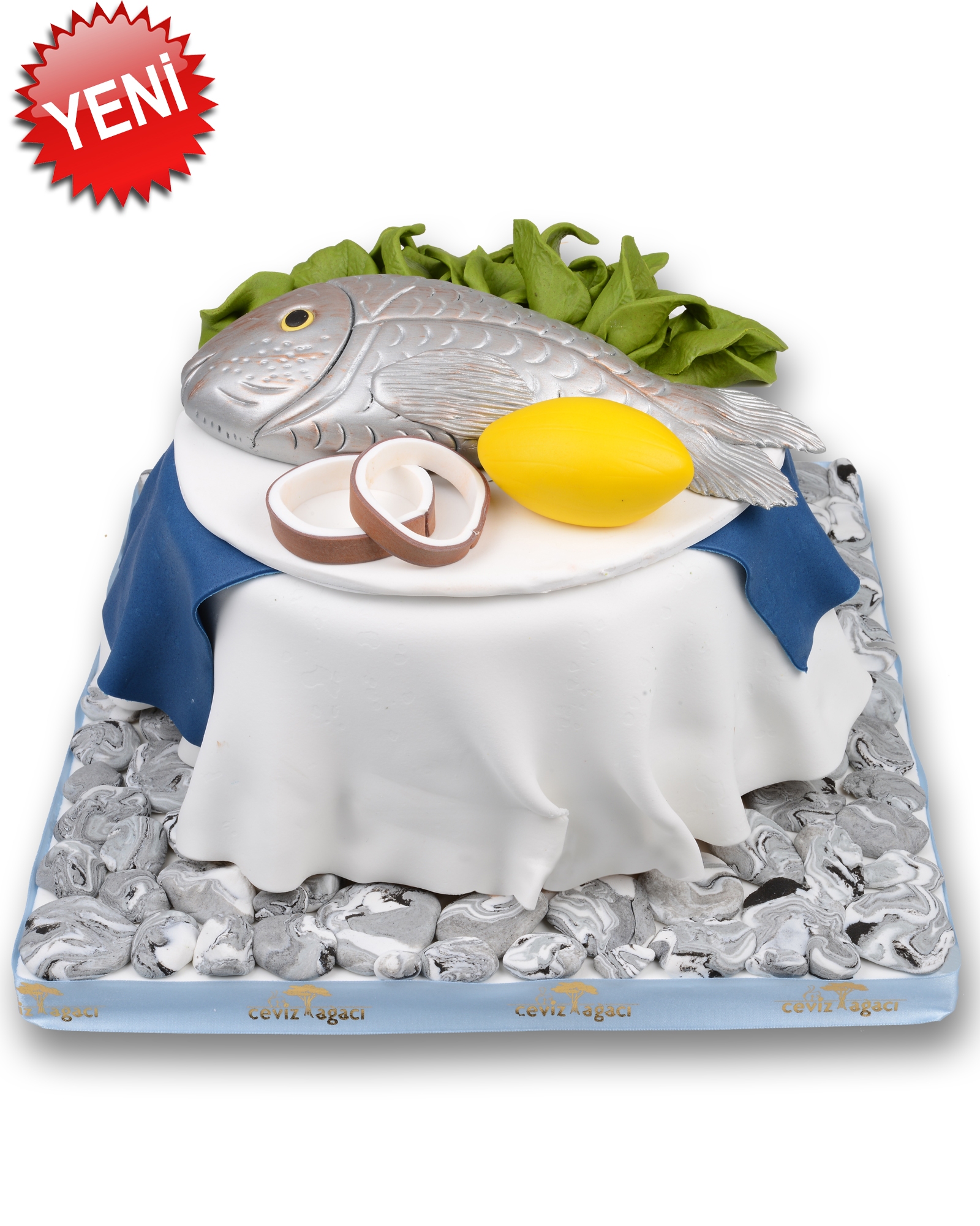 Roka Balık Doğum Günü Pastası