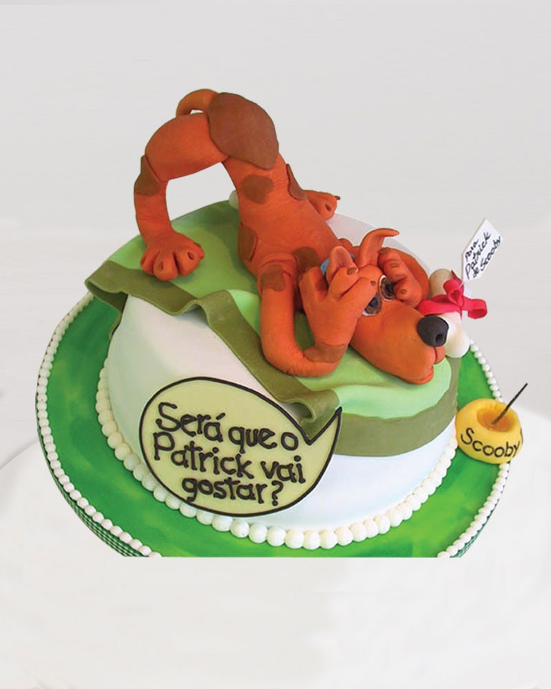 Şaşkın Scooby Doğum Günü Pastası