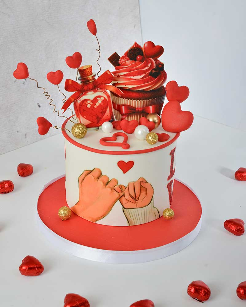 Sevgililer Günü Pastası - Love