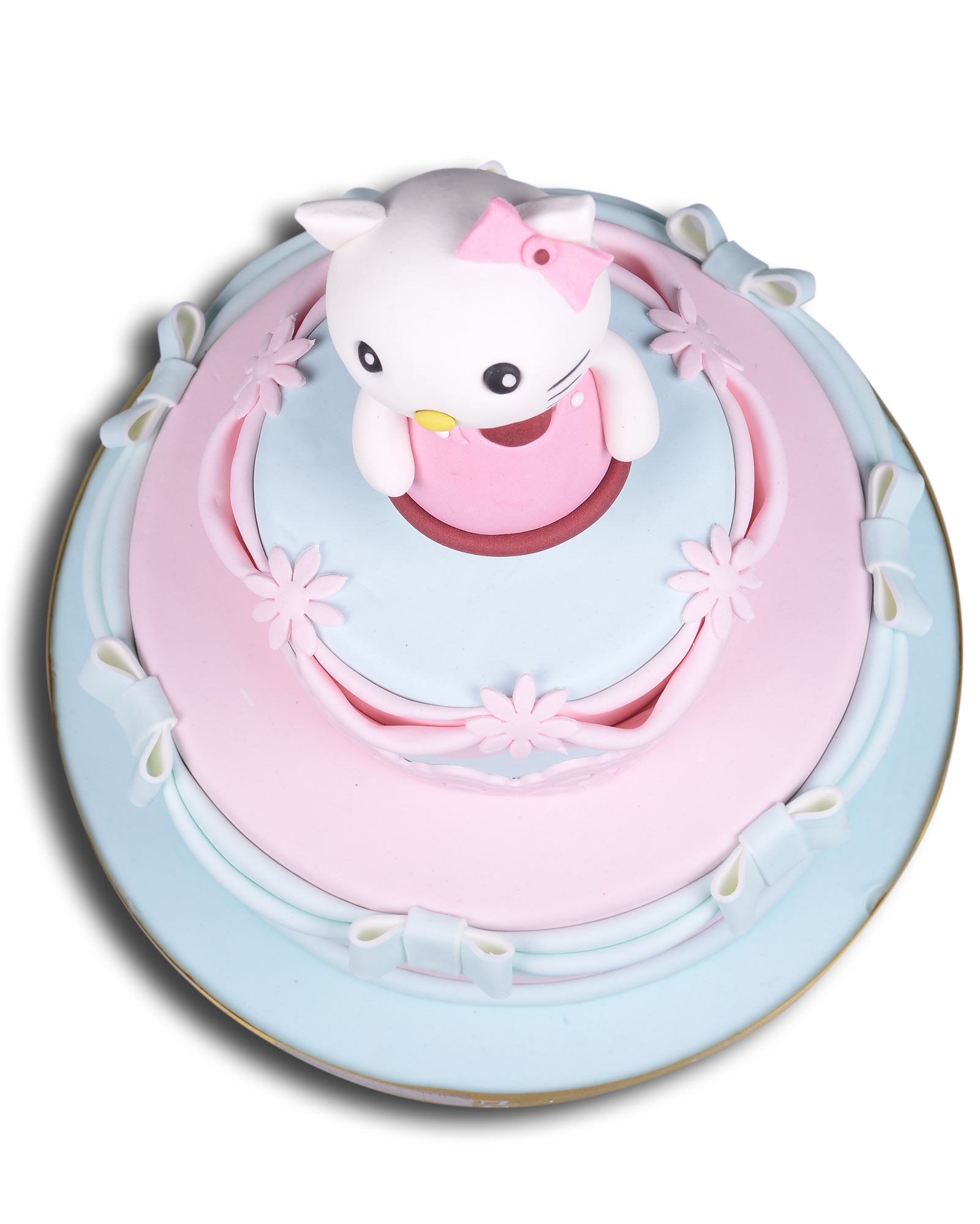 Sevimli Hello Kitty Doğum Günü Pastası   2