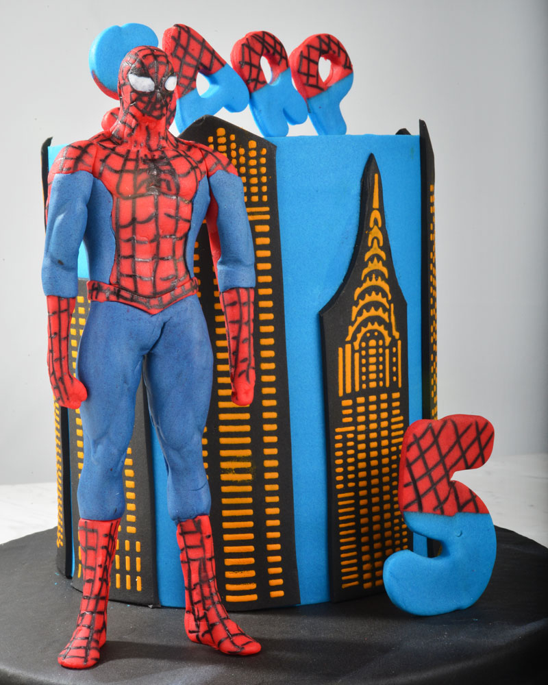 Spiderman Doğumgünü Pastası  0
