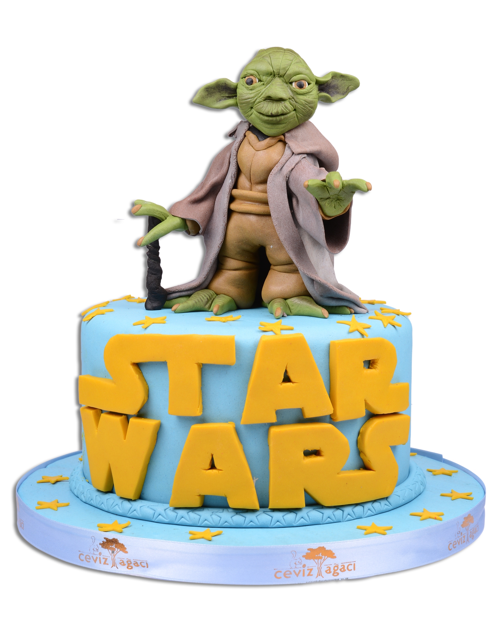 Star Wars Yoda Doğum Günü Pastası  1