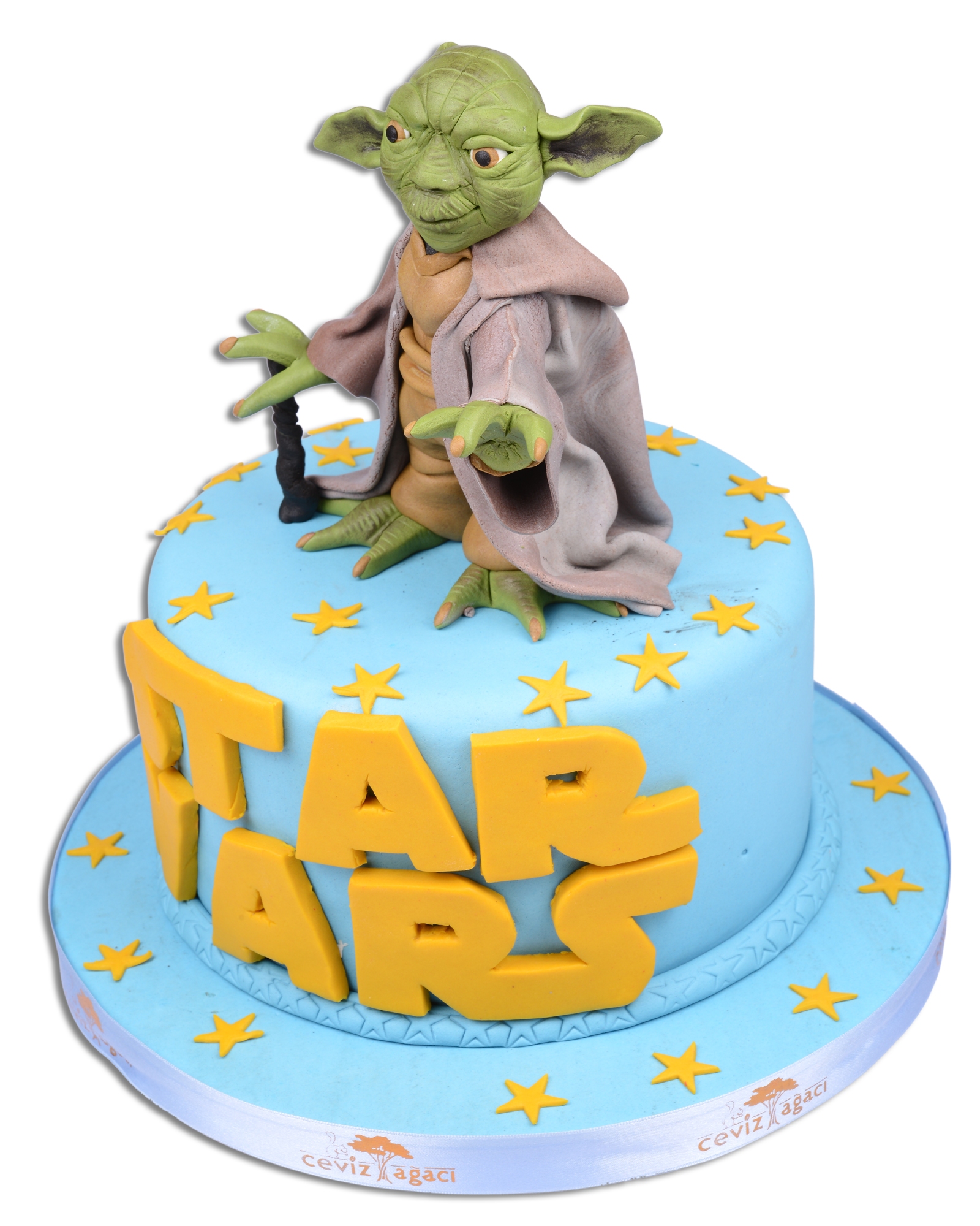 Star Wars Yoda Doğum Günü Pastası  2