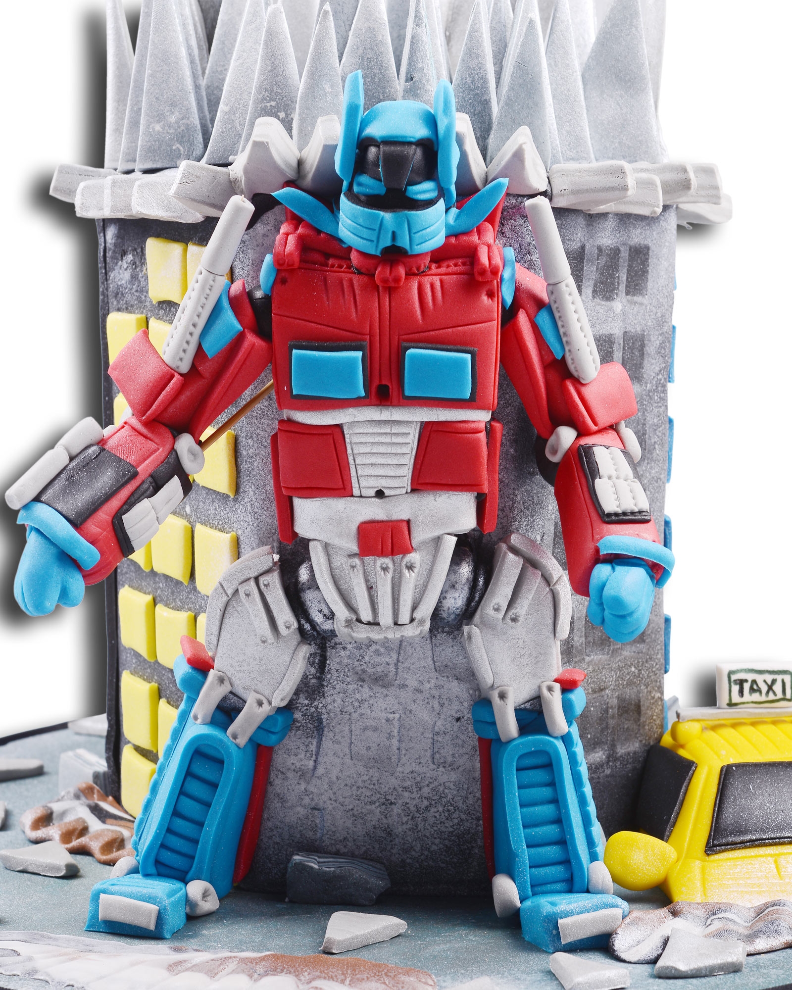 Transformers Doğum Günü Pastası  1