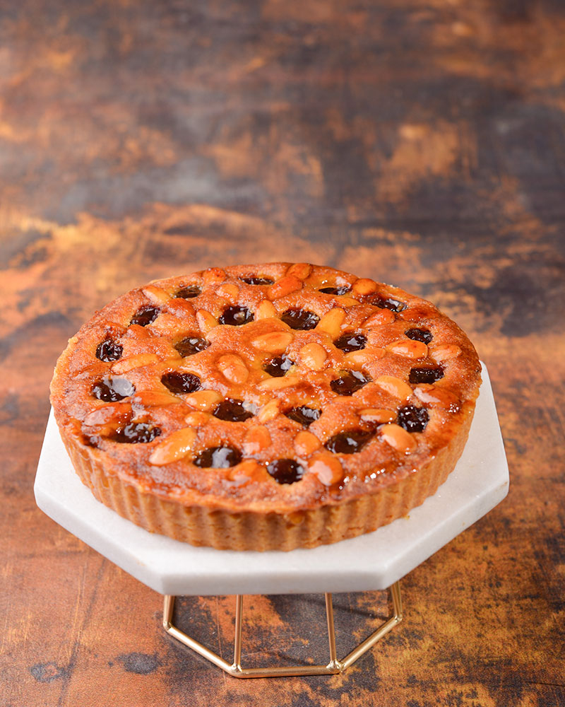 Vişneli Bademli Tart
