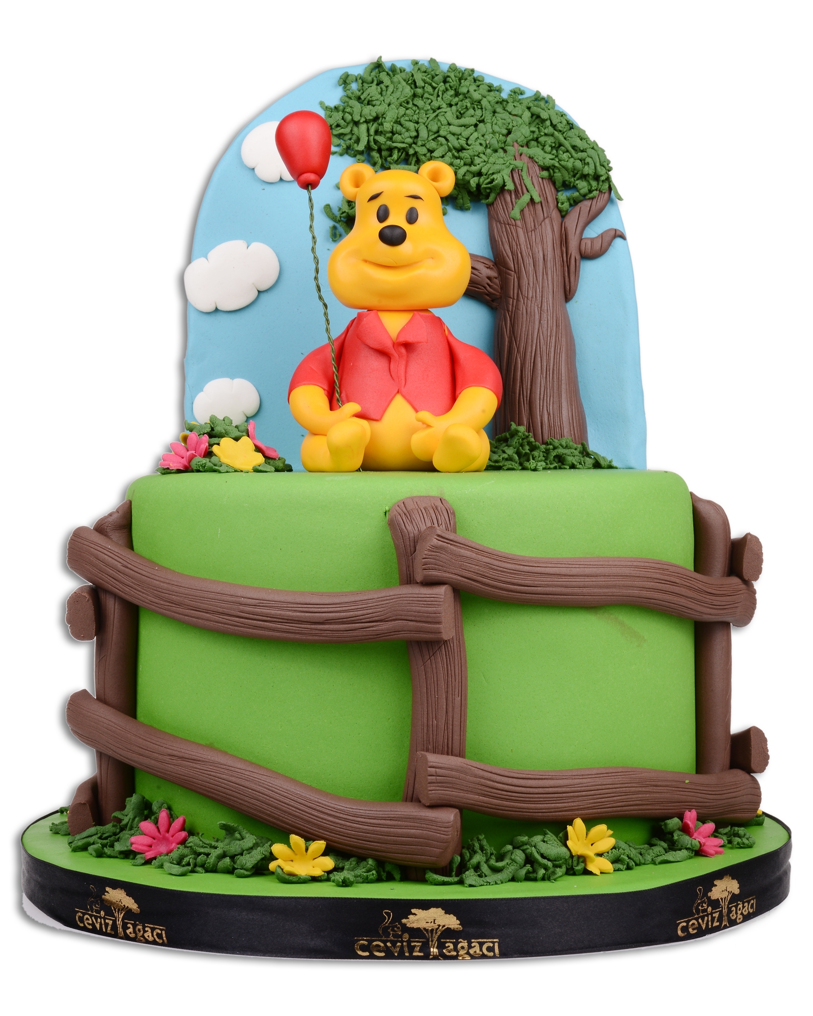 Winnie The Pooh Doğum Günü Pastası  1