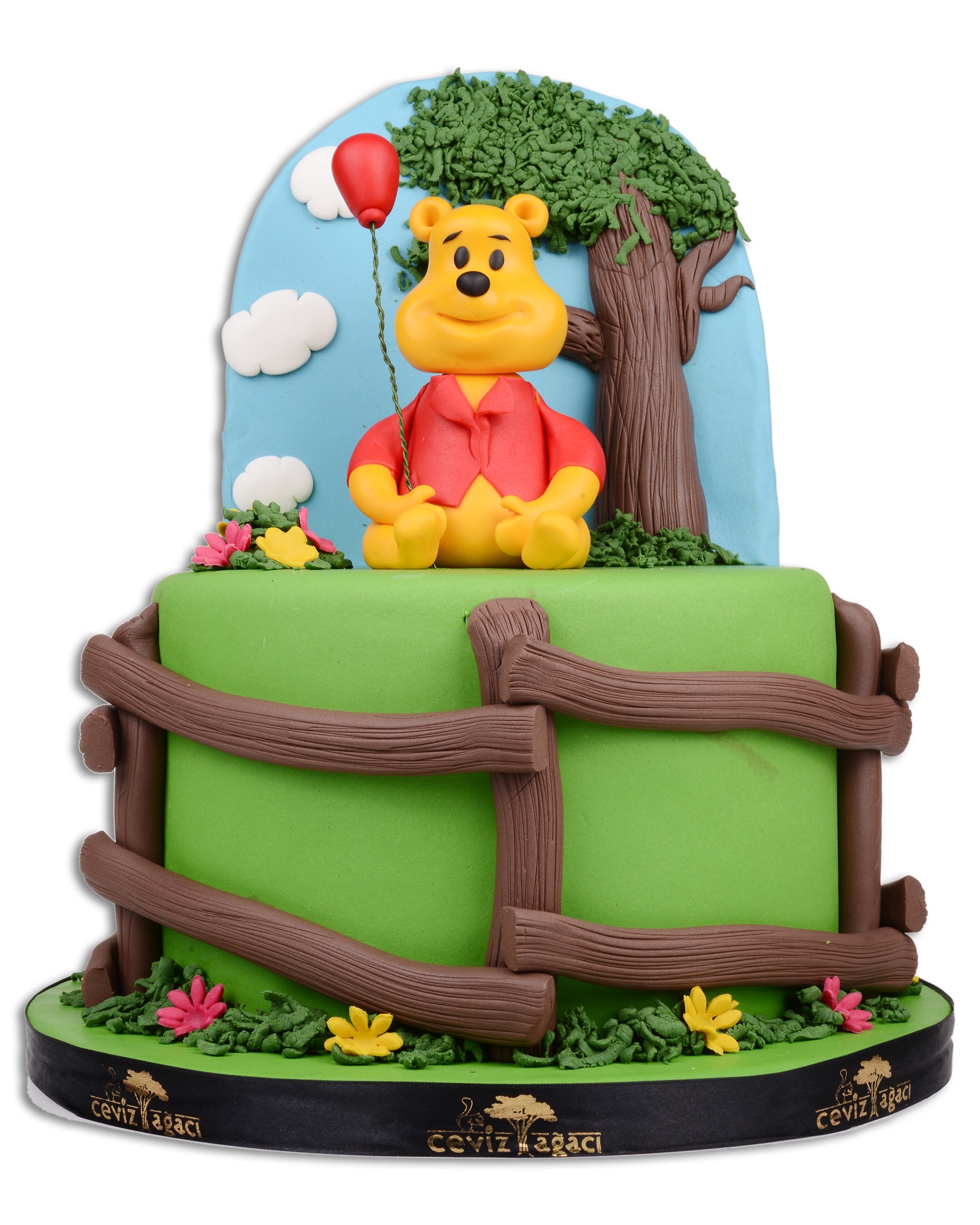 Winnie The Pooh Doğum Günü Pastası  1