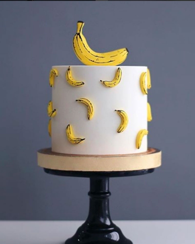 Banana Doğum Günü Pastası