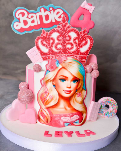 Barbie Doğum Günü Pastası