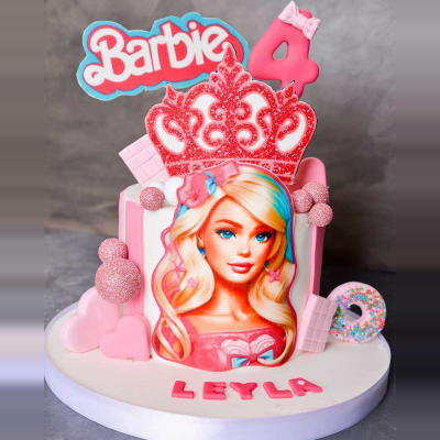 Barbie Doğum Günü Pastası