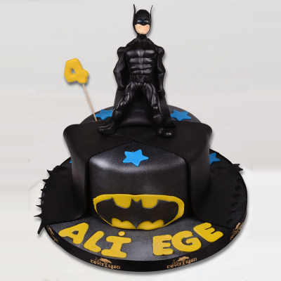 Batman Kara Şovalye Doğum Günü Pastası