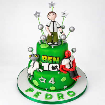 Ben 10 Arkadaşları Doğum Günü Pastası