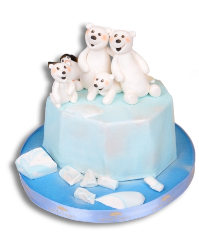 Ice Bear Doğum Günü Pastası