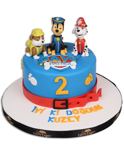 Paw Patrol Doğum Günü Pastası