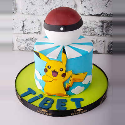 Pokemon Doğum Günü Pastası