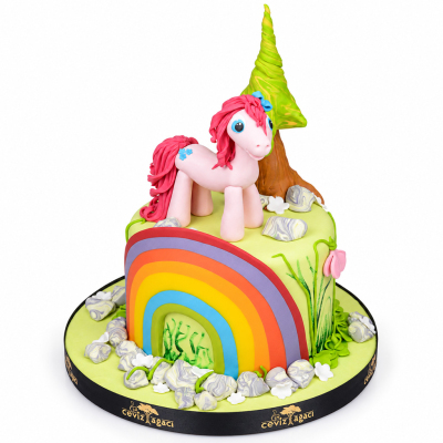 Pony Doğum Günü Pastası