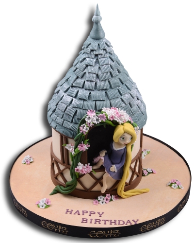 Rapunzel Doğum Günü Pastası