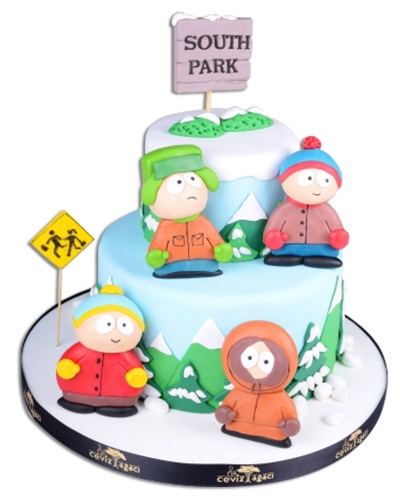 South Park Doğum Günü Pastası